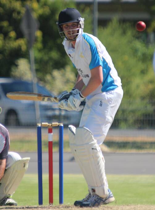 TOP KNOCK: Golf Club's Jacob Edmonds made 74 in their win over Lawson Park Country in the first match of the Mudgee Twenty20 competition on Saturday. Photo: Simone Kurtz.