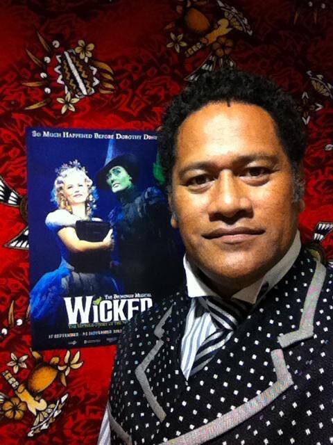In addition to his extensive film and television career, Jay Laga'aia is also an accomplished theatrical performer including roles such as the Wizard in the musical 'Wicked', photo supplied.