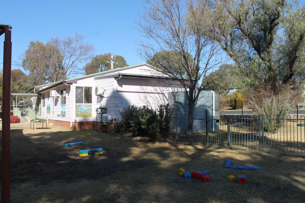 COMING THIS WAY: The Rylstone Kandos Preschool extension and refurbishment involves lengthening the building at the northern end.