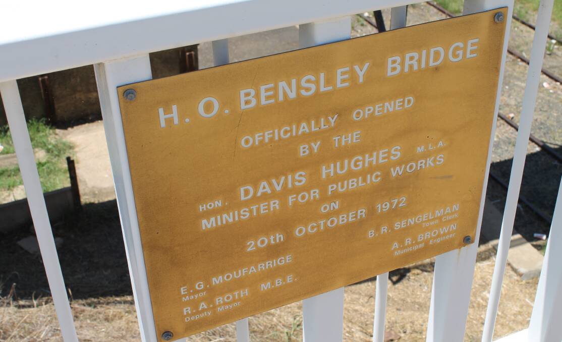 BIG DIFFERENCE: The H.O Bensley Bridge - or as it's known by many 'the bridge' - significantly changed the location of the former Mudgee Hospital.