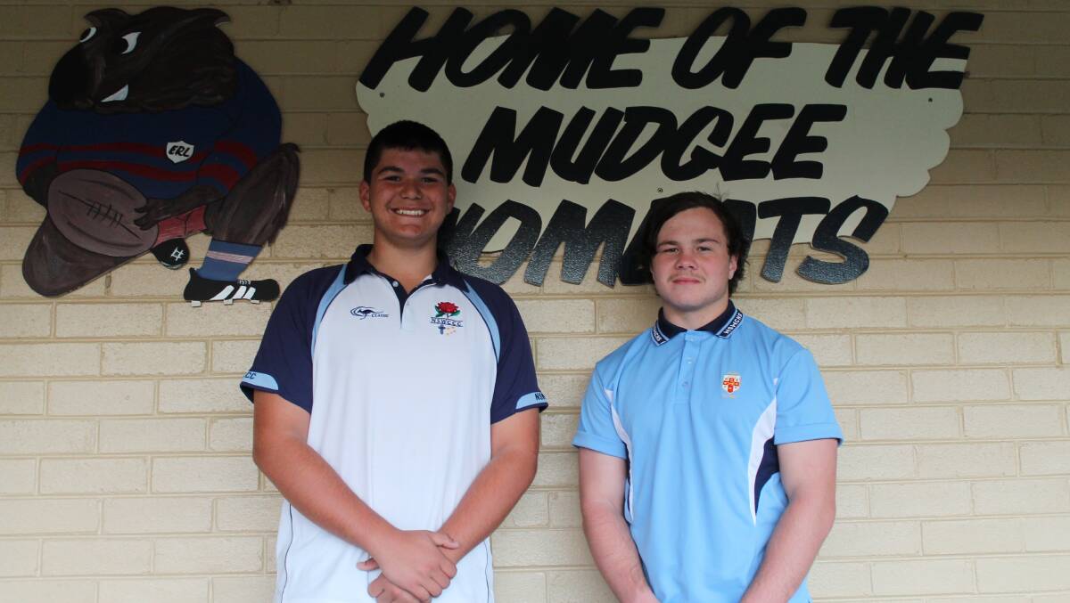 CALL UP: Wombats Harrison Lee and Billy Carberry will represent the NSW CCC 18s and CHS 18s teams once again.