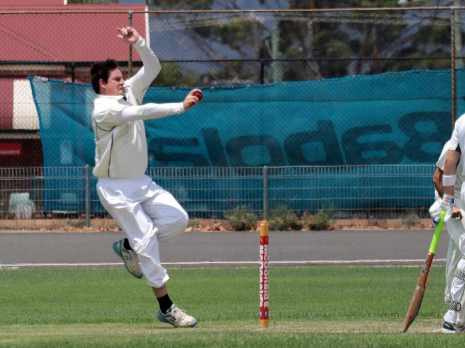 Greig Reid was one of the local side's wicket takers, courtesy of Petesib's Photography.