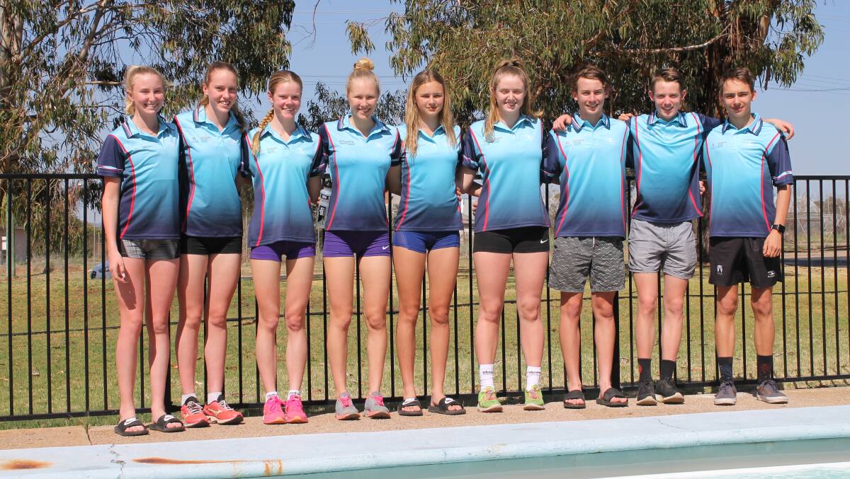TRAINING VISIT: The NSW emerging talent squad in Mudgee for a training camp during last week.