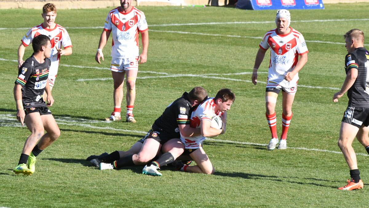 The Mudgee Dragons fell one point short in their quest for the Group 10 crown, photo by Chris Seabrook.
