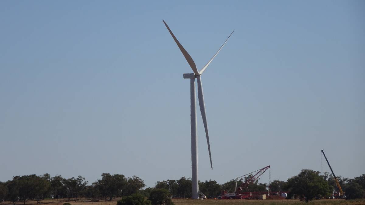 The proposed modification is also to reduce the maximum number of wind turbines at the project from 77 to 37, FILE PIC.