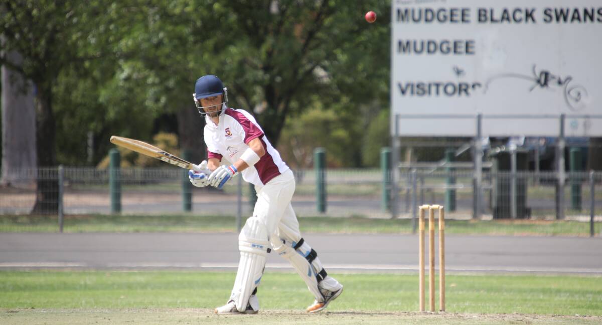 ALL-ROUND EFFORT: Steve Knight scored 64 with the bat and took 4/27 with the ball in Mudgee's Western Zone Plate win over Wellington. Photo: Simone Kurtz
