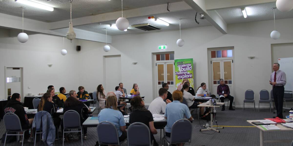 Mid-Western Regional Council general manager - and former Max Potential coach - Brad Cam, was guest speaker at the recent connect group.