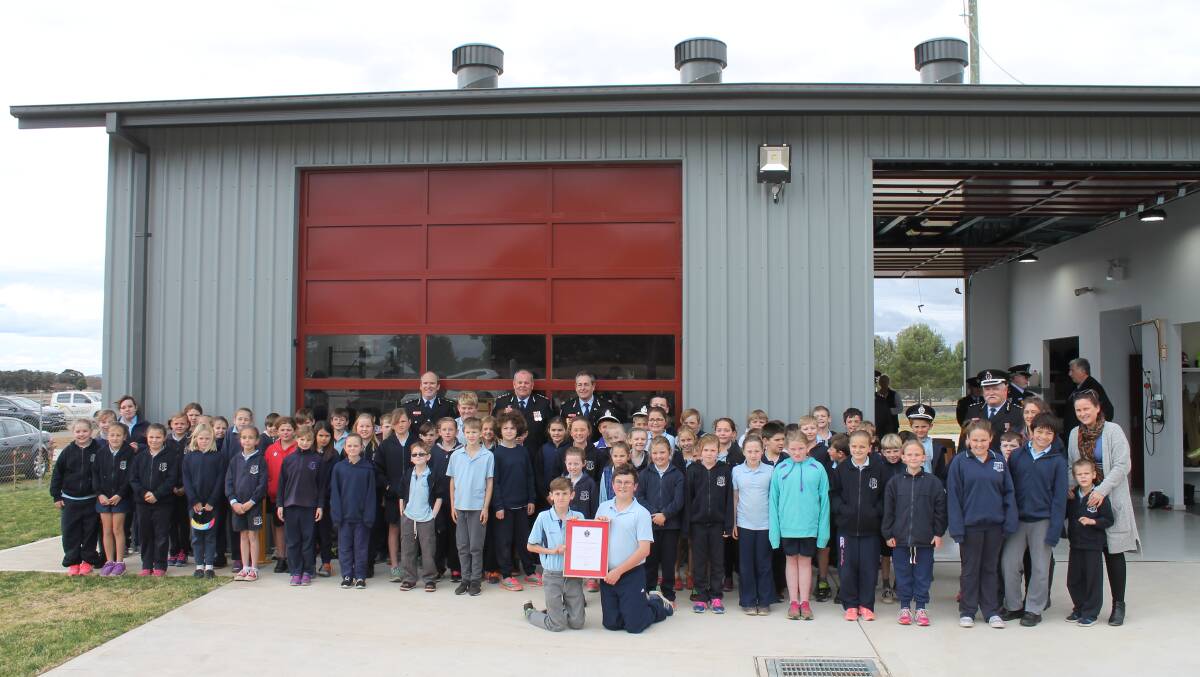 COME ALONG: The new Gulgong Fire Station was officially opened last year and will host its first FRNSW Open Day on Saturday.