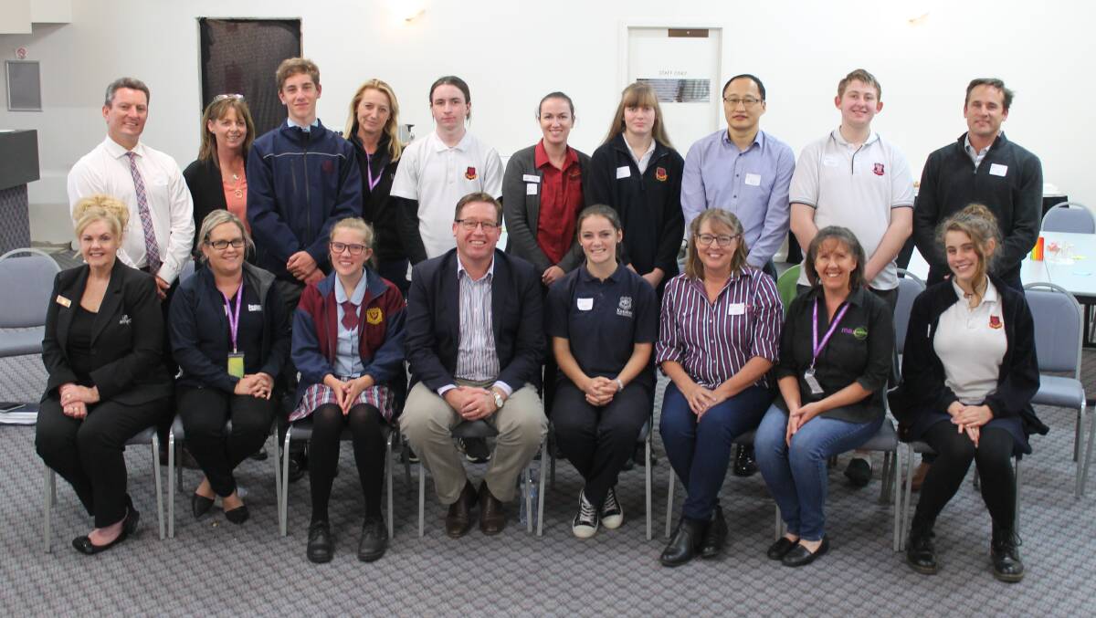 Troy Grant MP was guest speaker at the Max Potential Connect Group 2. 