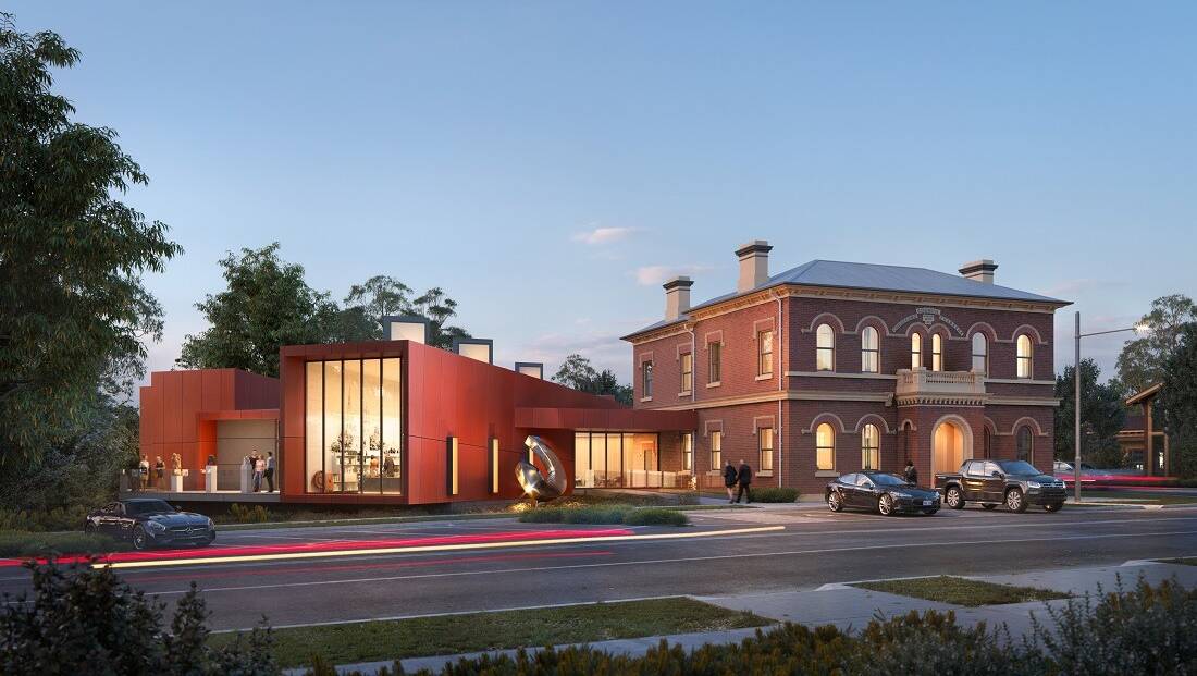 The project will convert the former Cudgegong Council Chambers and grounds at 90 Market Street, Mudgee, into an art gallery and the new location for the tourist information centre that's outgrown its current premises.