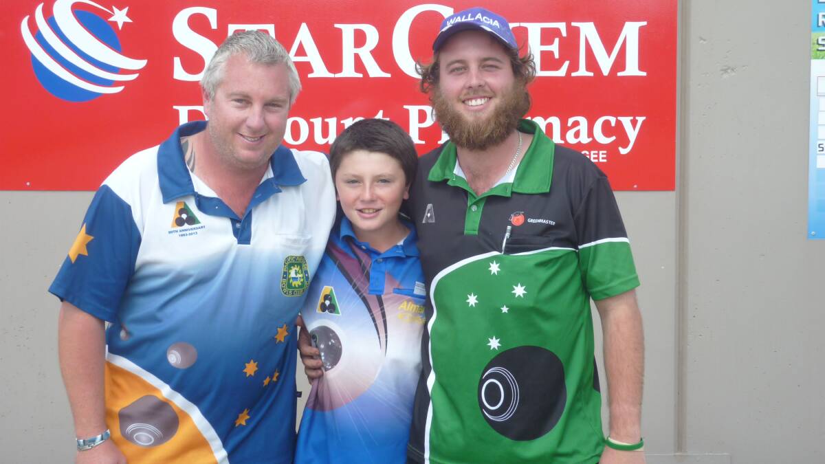 Adam Favell, Tom Rich and Greg Jeans took out Mudgee’s Star Chem triples tournament on the weekend.
