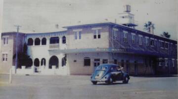 From 1929 until 1965 the Hotel Mudgee stood at the corner of Mortimer and Church streets, now the Shell service station, photos courtesy of Mudgee Historical Society.