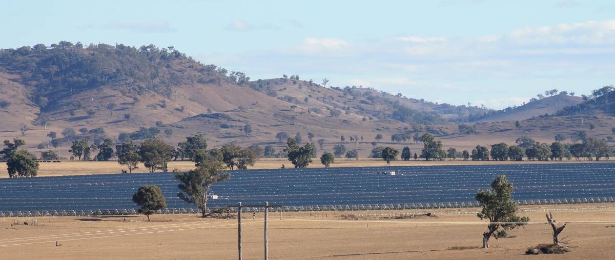 The Beryl Solar Farm, just outside Gulgong, is one of the facilities in the Central West Renewable Energy Zone.