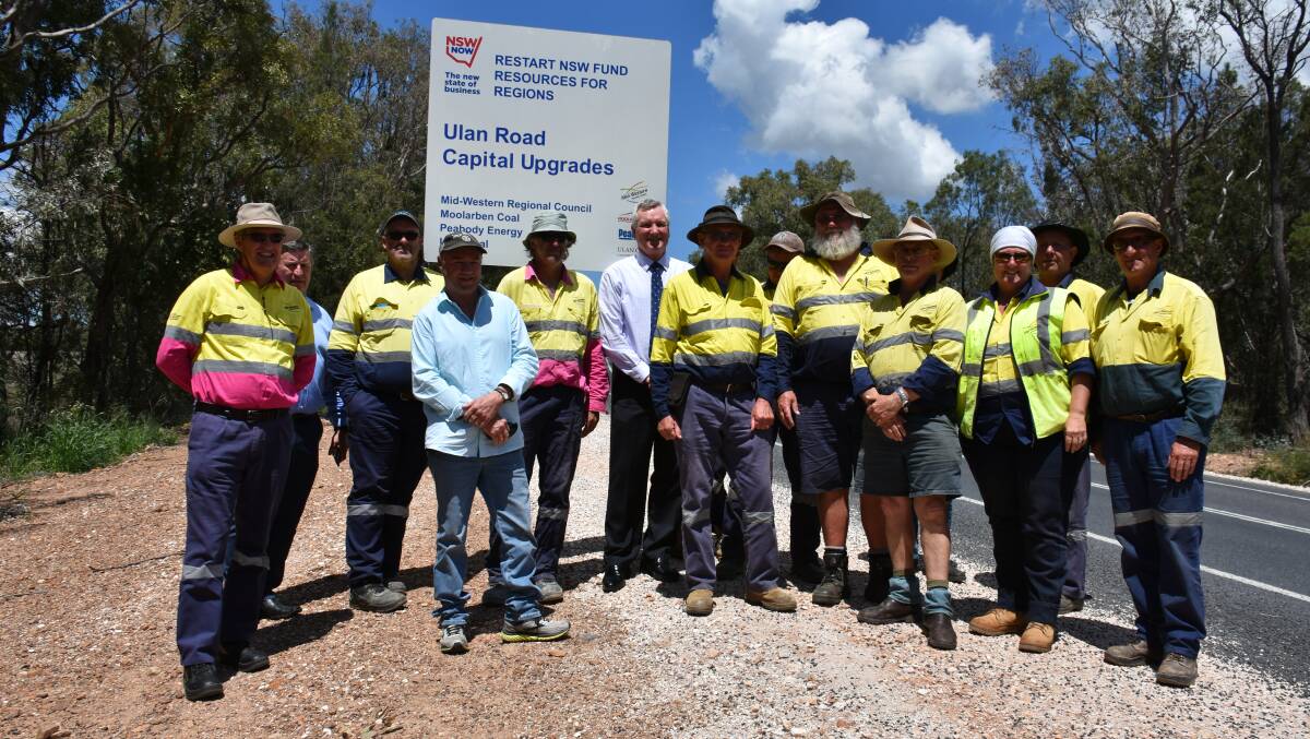 The Mid-Western Regional Council crew who carried out the work.