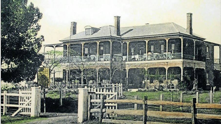 OLD DAYS: The Mudgee Hospital used up until the current facility opened in 1955, photo courtesy of Mavis McGlinn.
