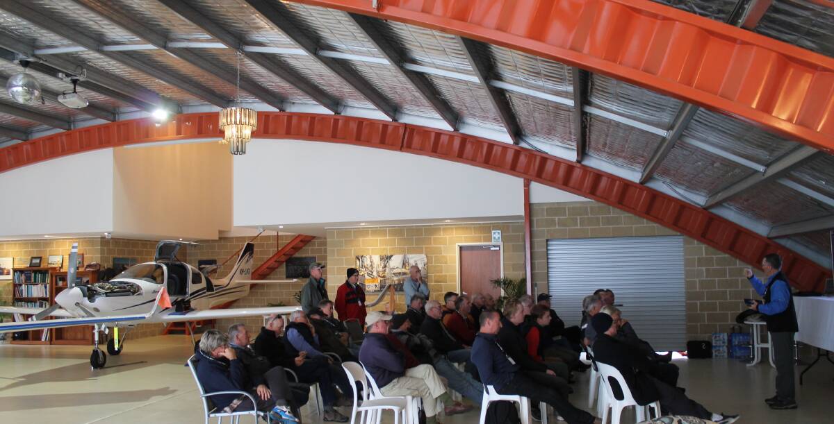 HANGAR-ING OUT: The Lancair Owners and Builders Organisation Australia held their annual fly-in at Mudgee's Hangar House over last weekend.