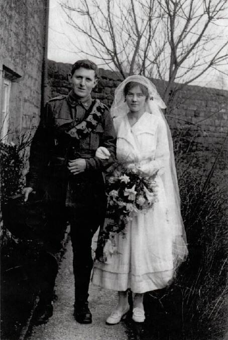 Local digger Henry William Sharrock married to his English wife Elsie in 1918, but he died months out from the end of the war and his descendants are mostly in the UK.