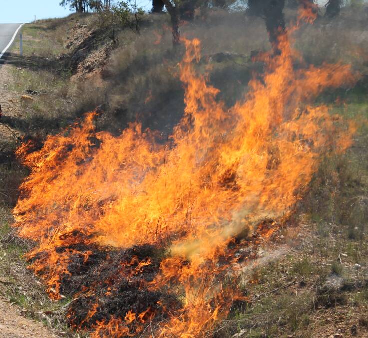Local crews were called to more unnotified burns on the weekend FILE.