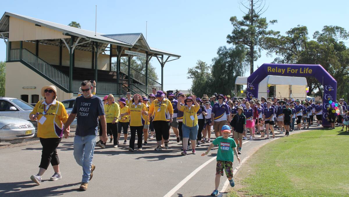 FINAL STEPS: The final lap of the 2018 Mudgee and District Relay For Life heads off on Sunday morning.