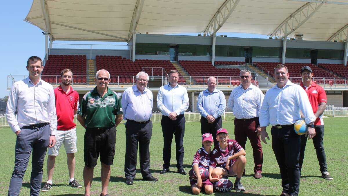 Next years NRL match between the Sea Eagles and the Gold Coast Titans was discussed at Glen Willow on Friday.