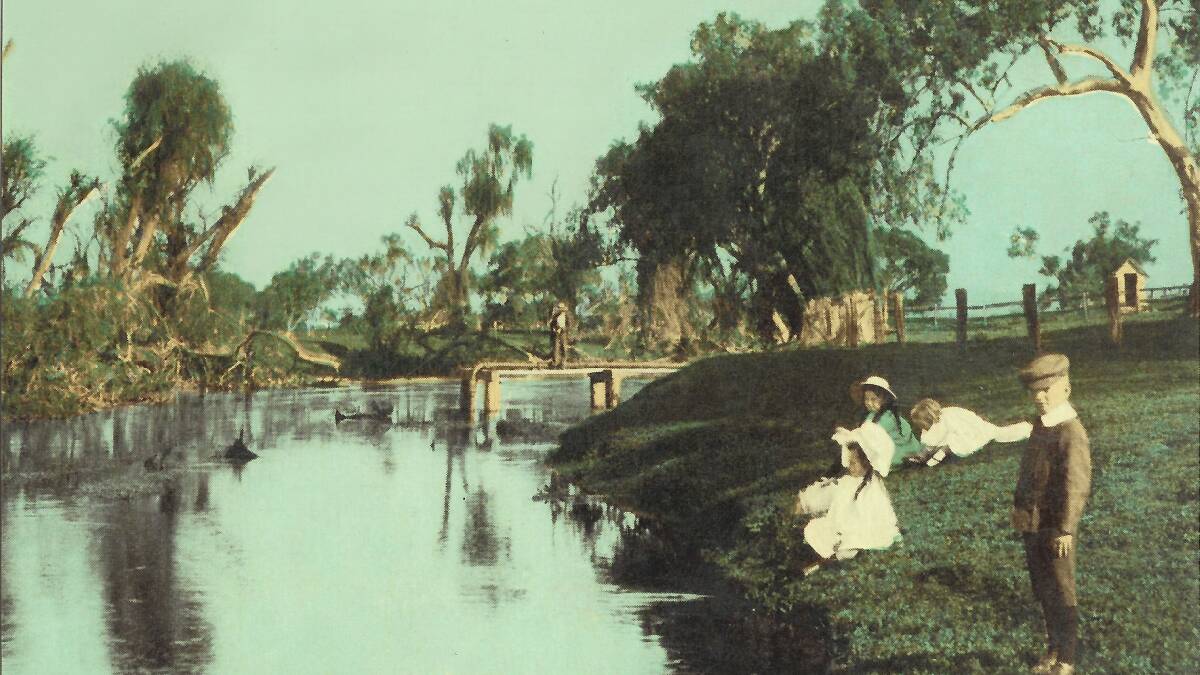 Prior to 1921 the location was called River Park, photo courtesy of the Mudgee Historical Society.