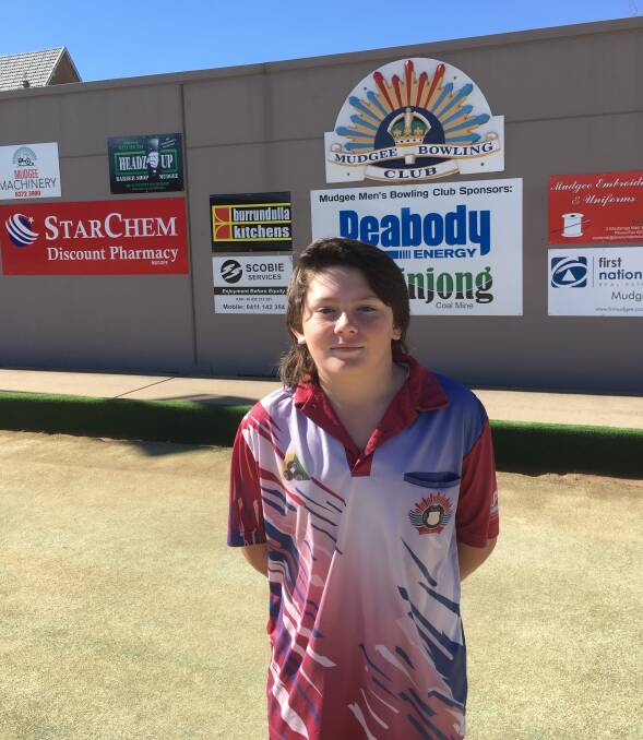 Eleven-year-old Tom Rich of Mudgee took it to competitors up to six years his senior at the the NSW State Junior Bowls Championships.