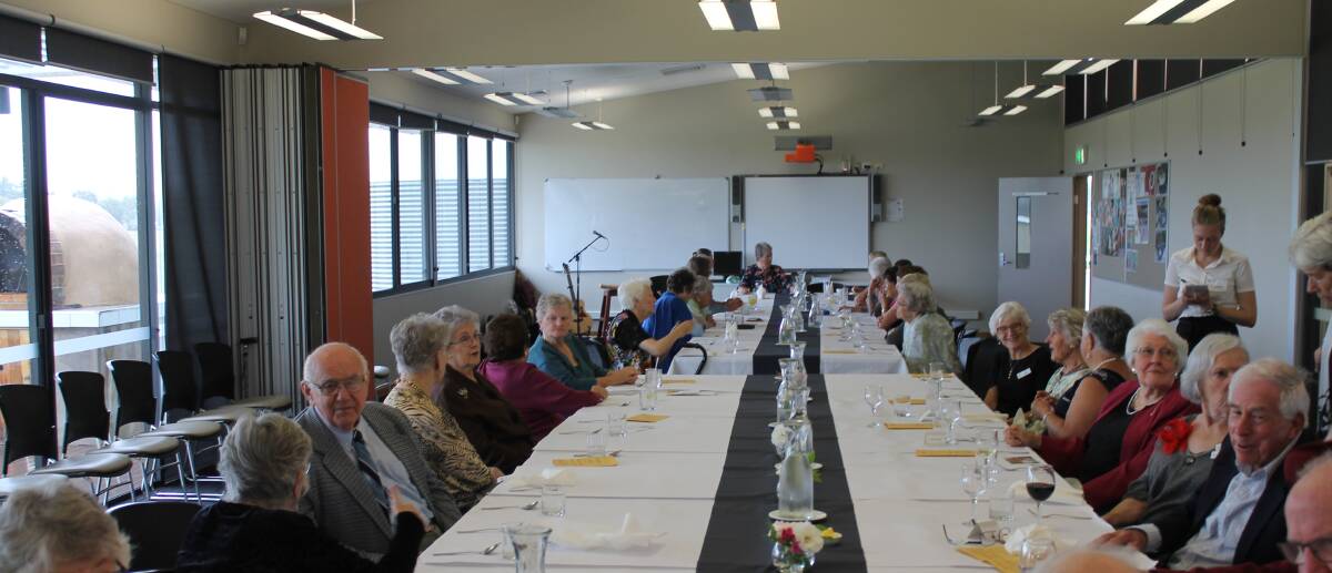 The milestone was celebrated with a luncheon at Mudgee TAFE on Wednesday.
