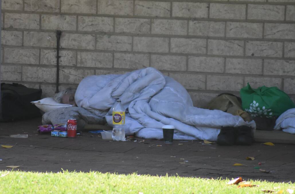 STRUGGLE: Sleeping in the streets is one of the many ways a person can experience homelessness. Picture: FILE