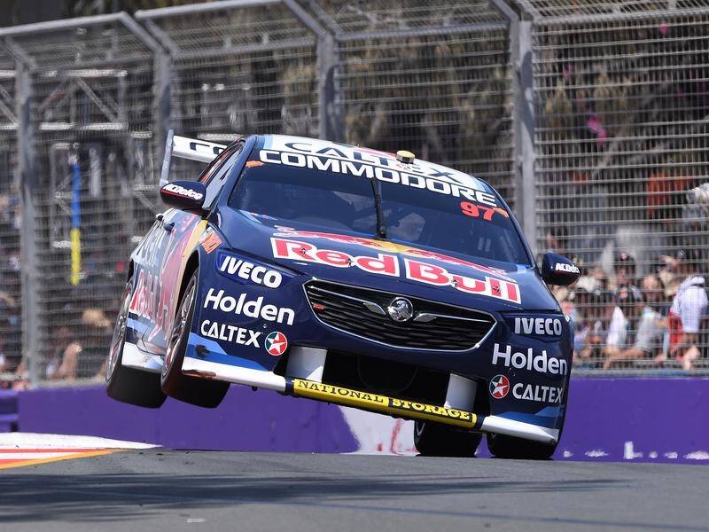 Shane van Gisbergen clocked the fastest time in Friday practice for the Gold Coast 600.