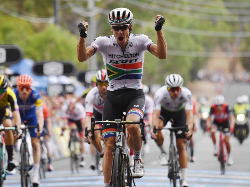 Defending champion Daryl Impey has won the latest stage of the Tour Down Under in South Australia.