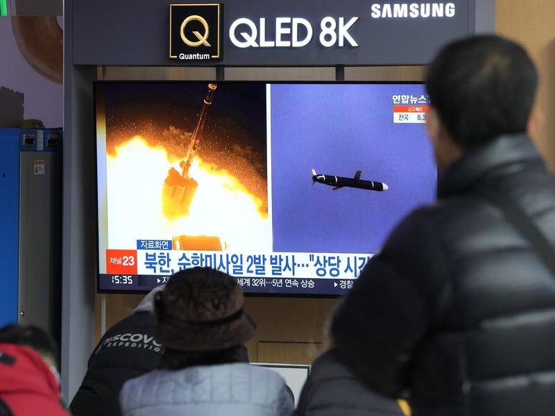 North Korea has reportedly fired what appeared to be two ballistic missiles into the sea.