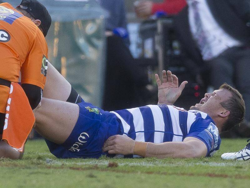Canterbury's 22-16 loss to Cronulla has been made worse with an injury to Josh Morris.