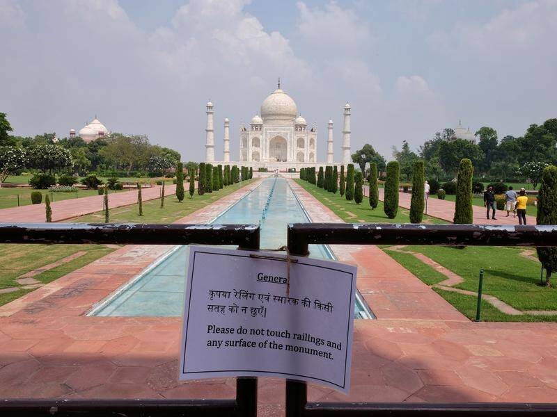 The Taj Mahal in the Indian city of Agra has reopened to visitors.