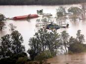An ADF helicopter has been stationed in the Hunter as NSW continues to battle widespread flooding.