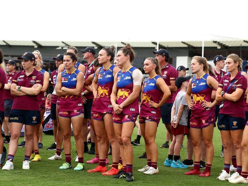 Coach Craig Starcevic expects the Lions to remain a force despite losing another AFLW grand final. (Jason O'BRIEN/AAP PHOTOS)