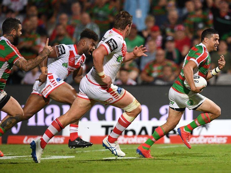 The Rabbitohs continued their unbeaten start to the NRL by proving too strong for the Dragons.