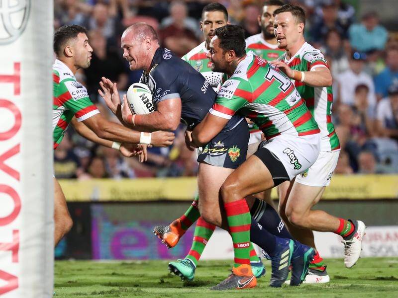 Matt Scott made six runs for 52m before succumbing to injury in North Queensland's loss to Souths.
