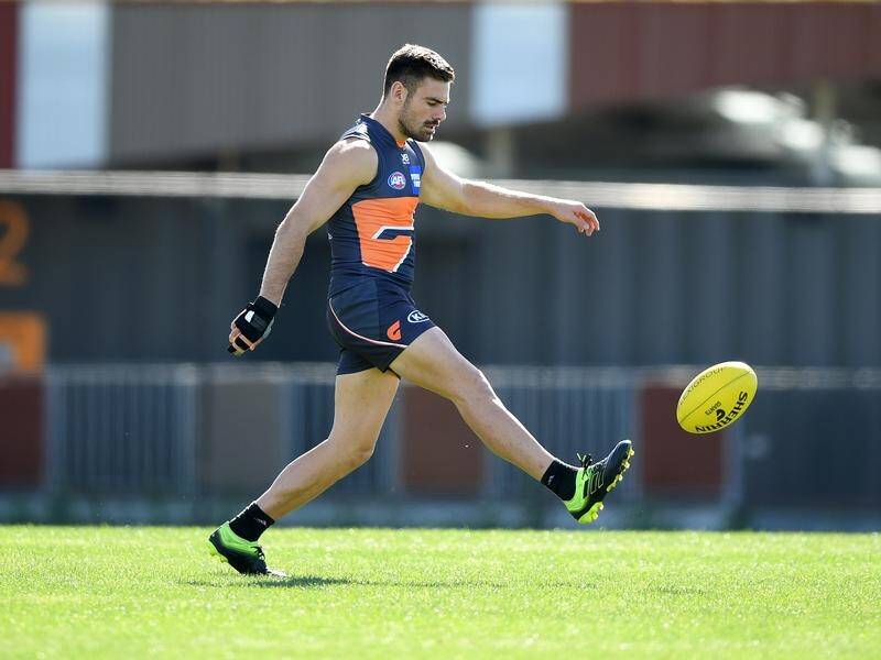 Stephen Coniglio look set to return for GWS against melbourne on Sunday.