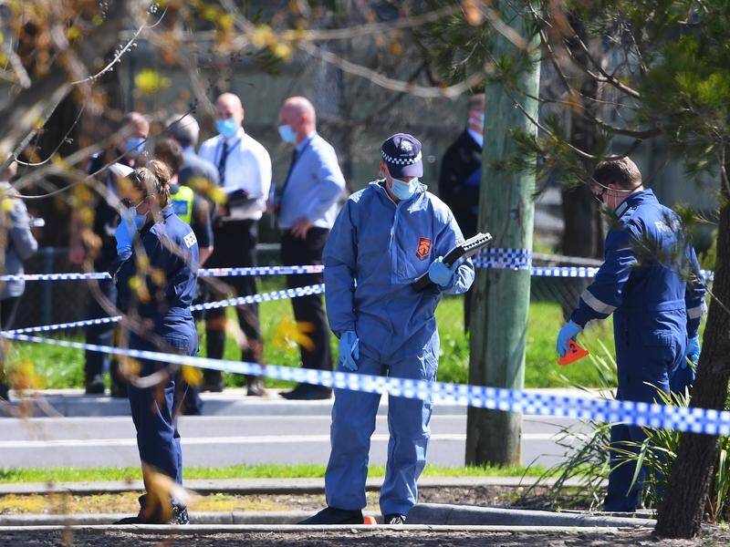 A Melbourne man allegedly yelled at police to kill him before being shot by two officers.