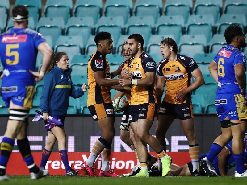 The Brumbies have thrashed the Western Force 24-0 in their Super Rugby AU match at Leichhardt Oval.