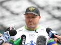 Canberra assistant coach Andrew McFadden says the Raiders trained well even without Ricky Stuart. (Dan Himbrechts/AAP PHOTOS)
