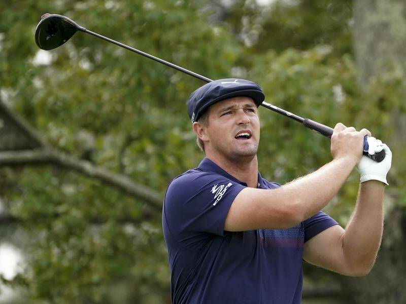 Bryson DeChambeau is the early clubhouse leader after the second round of the US Open.