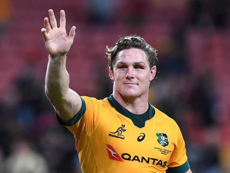 Wallabies captain Michael Hooper is eyeing a place in the Japanese Top League semi-finals.