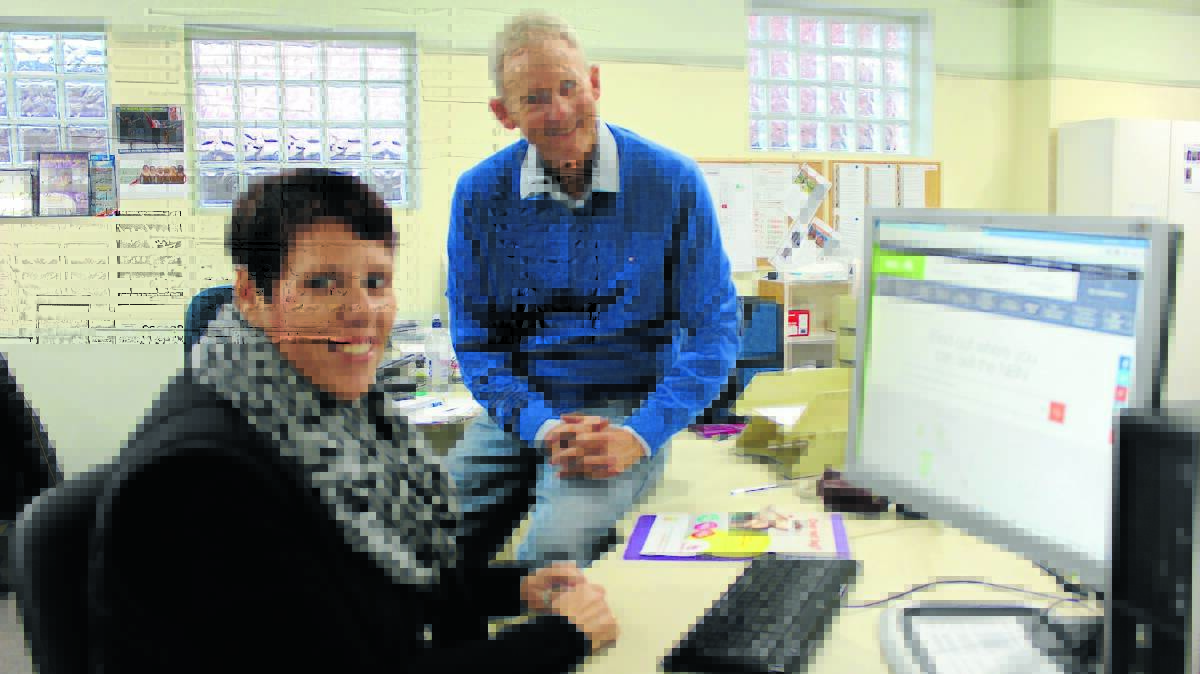 Mudgee-based NBN provider, Harbour ISP, founding director Charles Tym and business manager Stacey Pound.