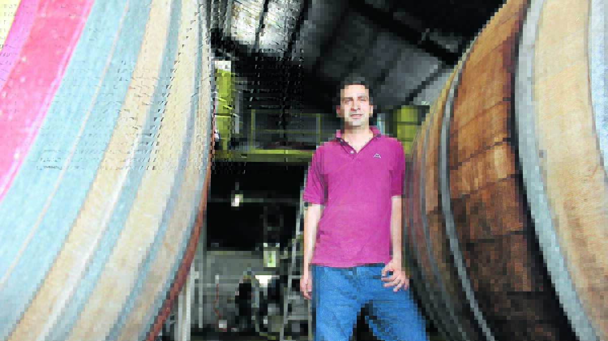 Italian winemaker and PHD student Rocco Longo is assisting Lowe Wines with the first commercial production of its low alcohol wines, which his research centres around.