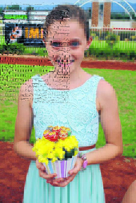 Chelsea Aspinall of Mudgee won the Junior Fashions in the Field prize.