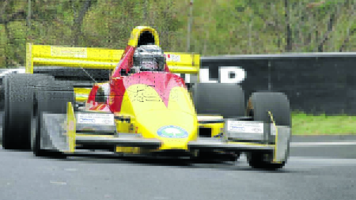 Mudgee’s Doug Barry returned to the driver’s seat in the opening round of the NSW Hillclimb Championship on the weekend.