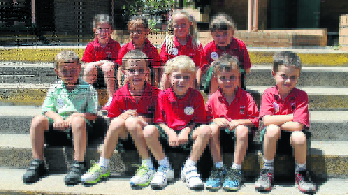 Cudgegong Valley Public School:
K/1R:
Back: Lillian Downes, Tylar Hayes, Sarah Kelly and Madison North.
Front: Lawson Booth, Douglas Leadbitter, Westford Pirie, William Reynolds and Toby Turner.
Absent: Kailen Butt, Jack Whatman
Teacher: Miss Rayner
