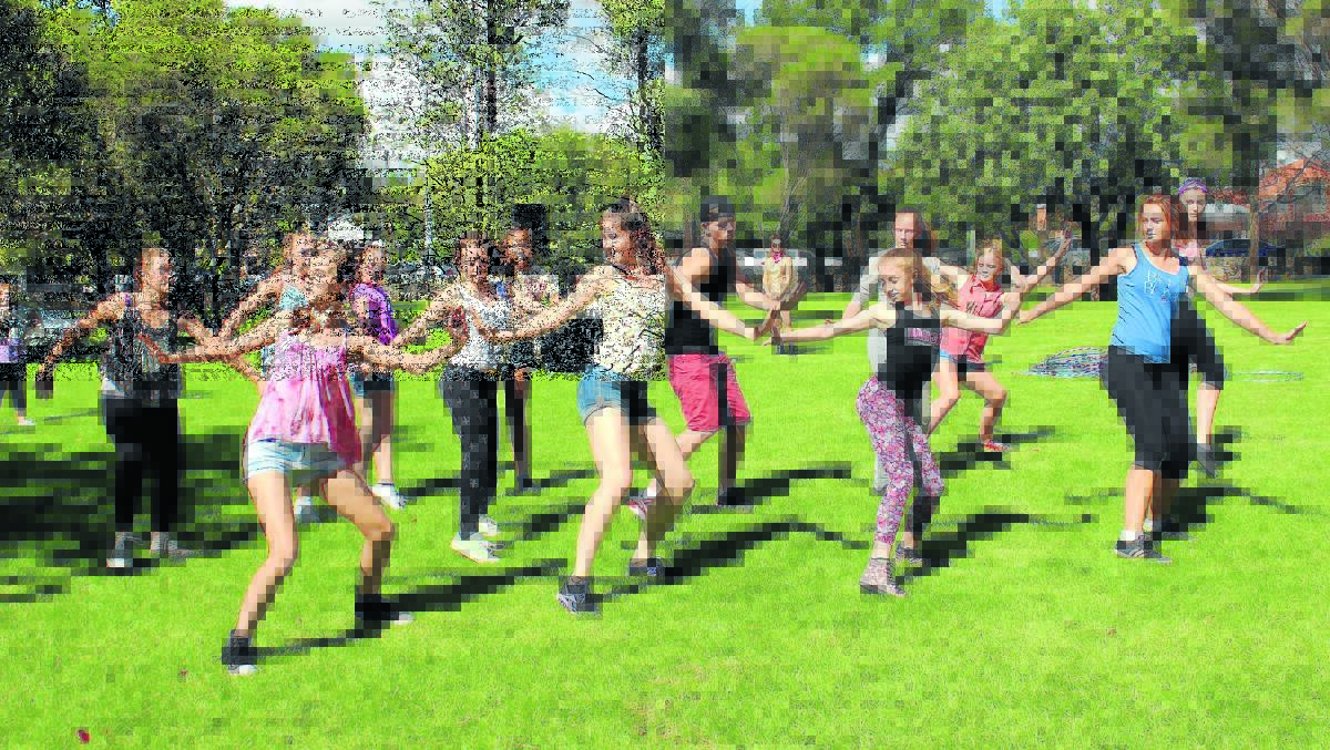 Dancers stepped from the crowd to wow those gathered at the final Youth Week event.