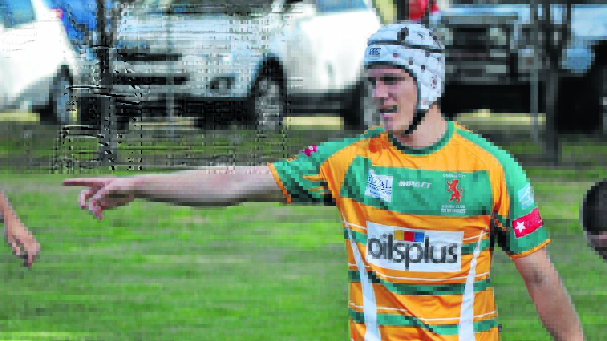 MISSING IN ACTION: Orange City skipper Cameron Cole won't play against Cowra tomorrow, forcing a backline reshuffle for the Lions. Photo: NICK McGRATH 0507nmcole1